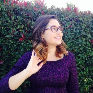 Purple long sleeve dress!